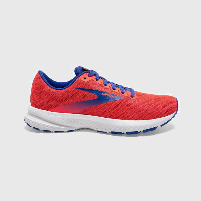 Tenis Brooks Launch 7 - Zapatillas Para Correr En Asfalto Mujer - Rojas (TDHV-06498)